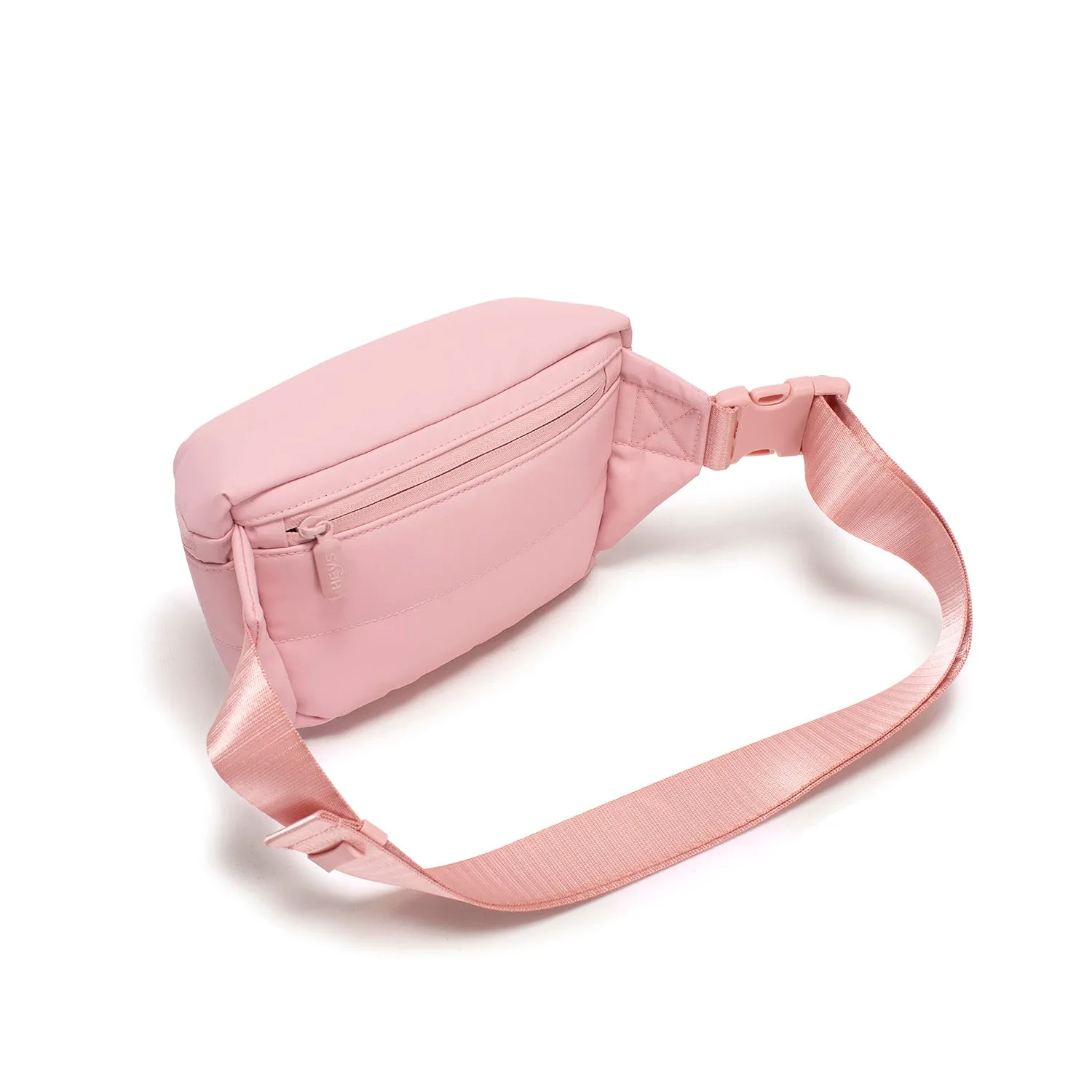 The Puffer Mini Waist Bag - Rose