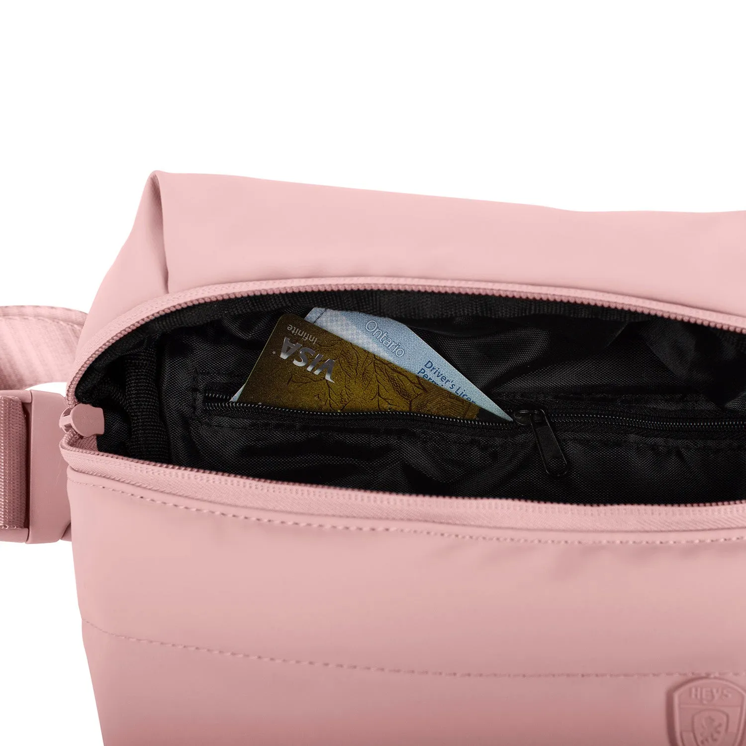 The Puffer Mini Waist Bag - Rose