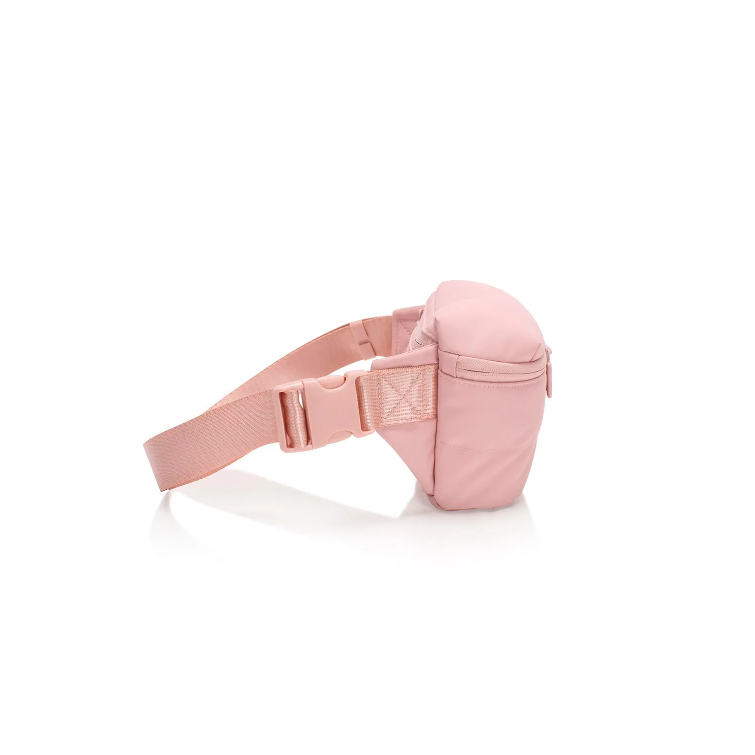 The Puffer Mini Waist Bag - Rose