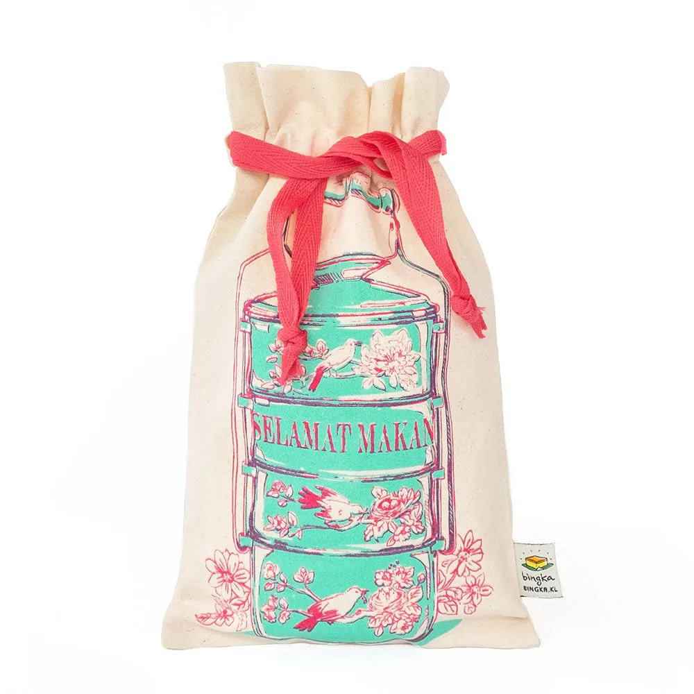 Tiffin Drawstring Gift Bag