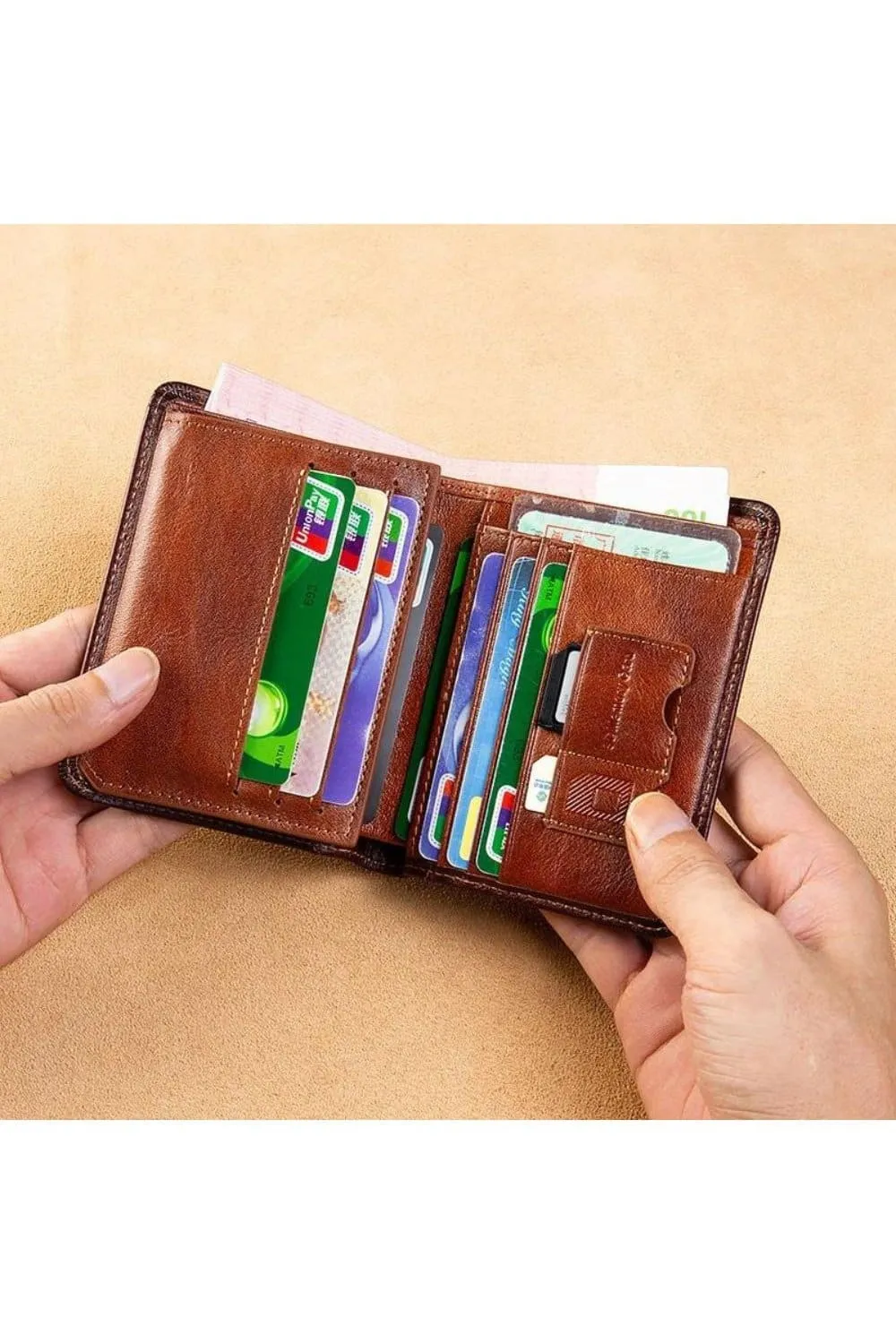 Timeless Leather Wallet for Men - A Must-Have Accessory