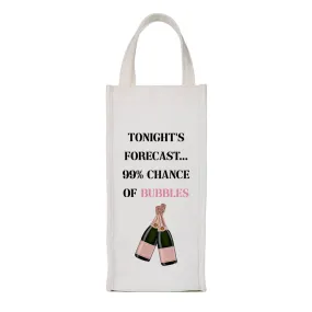 Tonight Forecast Wine Bag