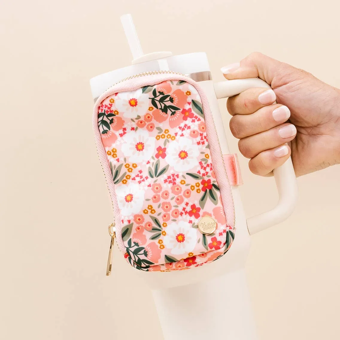 Tumbler Fanny Pack - Sweet Meadow Pink - ALL SALES FINAL