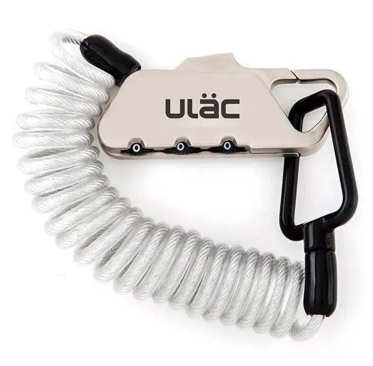 ULAC Piccadilly Carabiner   Cable Combo Lock