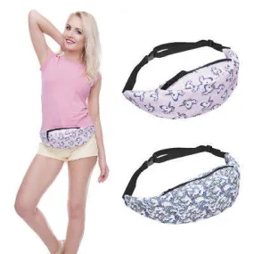 Unicorn fanny pack fashion waist bag