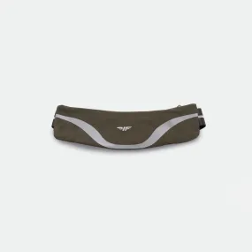 UNISEX-GO BEYOND-RUN CLUB-WAIST BAG (DARK-OLIVE)