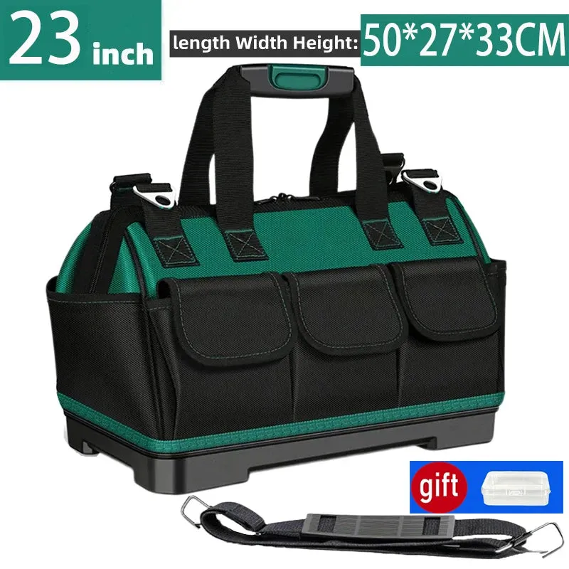 Upgrade 23-inch Waterproof Tool Bag - Large Capacity, 1680D Wear-Resistant