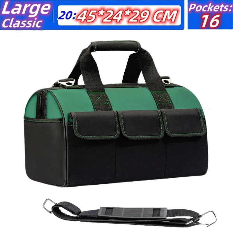 Upgrade 23-inch Waterproof Tool Bag - Large Capacity, 1680D Wear-Resistant