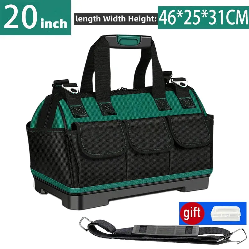 Upgrade 23-inch Waterproof Tool Bag - Large Capacity, 1680D Wear-Resistant