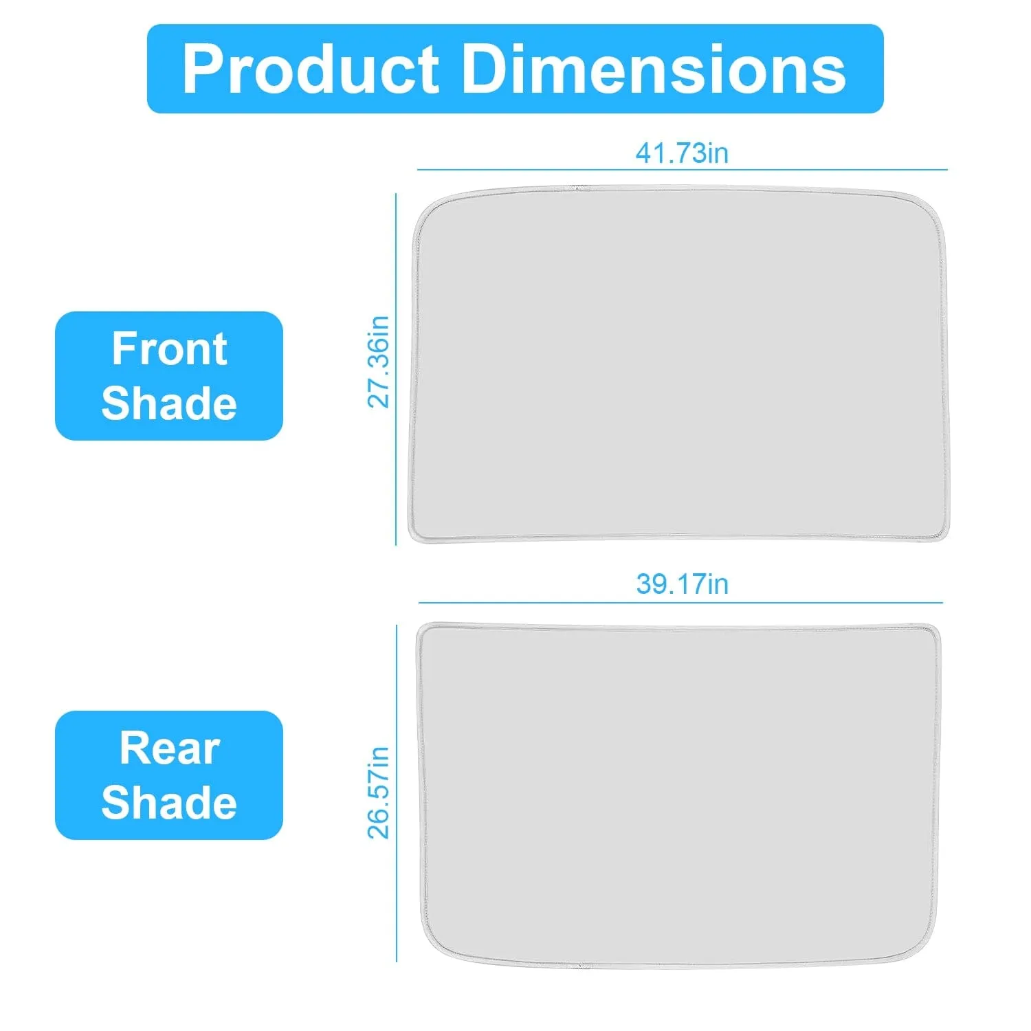 UV Protection Sunshade Roof Fit for Tesla Model Y 2020-2024