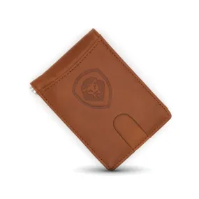 Valuetainment Brown Premium leather fold Wallet