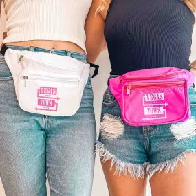 Vegas Now Vows Later Fanny Packs