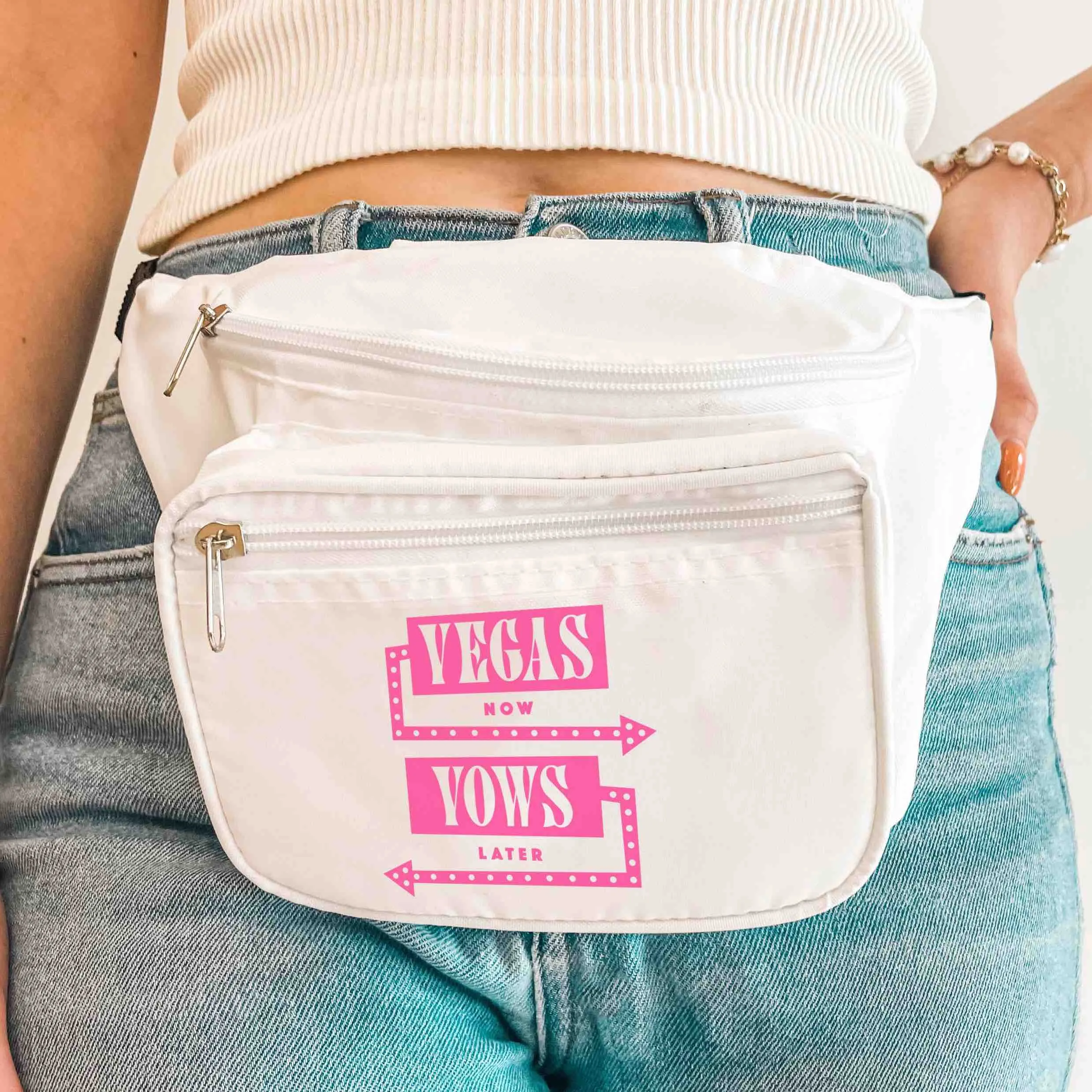 Vegas Now Vows Later Fanny Packs