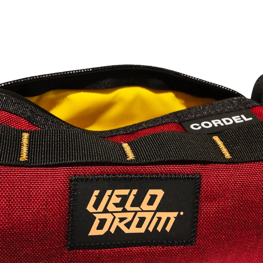 VELODROM Raceday by Cordel Durum Mini Handlebar Bag - Burgundy