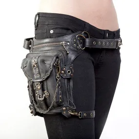 Vintage Steampunk Gothic Retro Shoulder Waist Bag