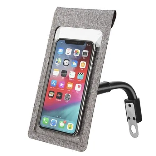 Waterproof Bicycle Bag Mobile Phone Bag Cycling 6.0 Inch Touch Screen Motorcycle MTB Bike Mount for iPhone Samsung