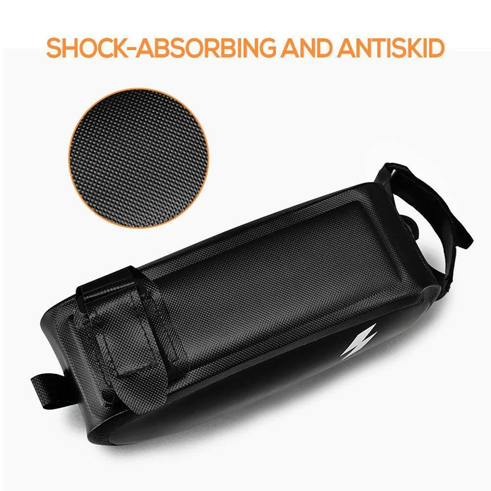 Waterproof Bicycle Top Tube Bag Cycling Bike Front Frame Bag Road Bike Pannier Pouch