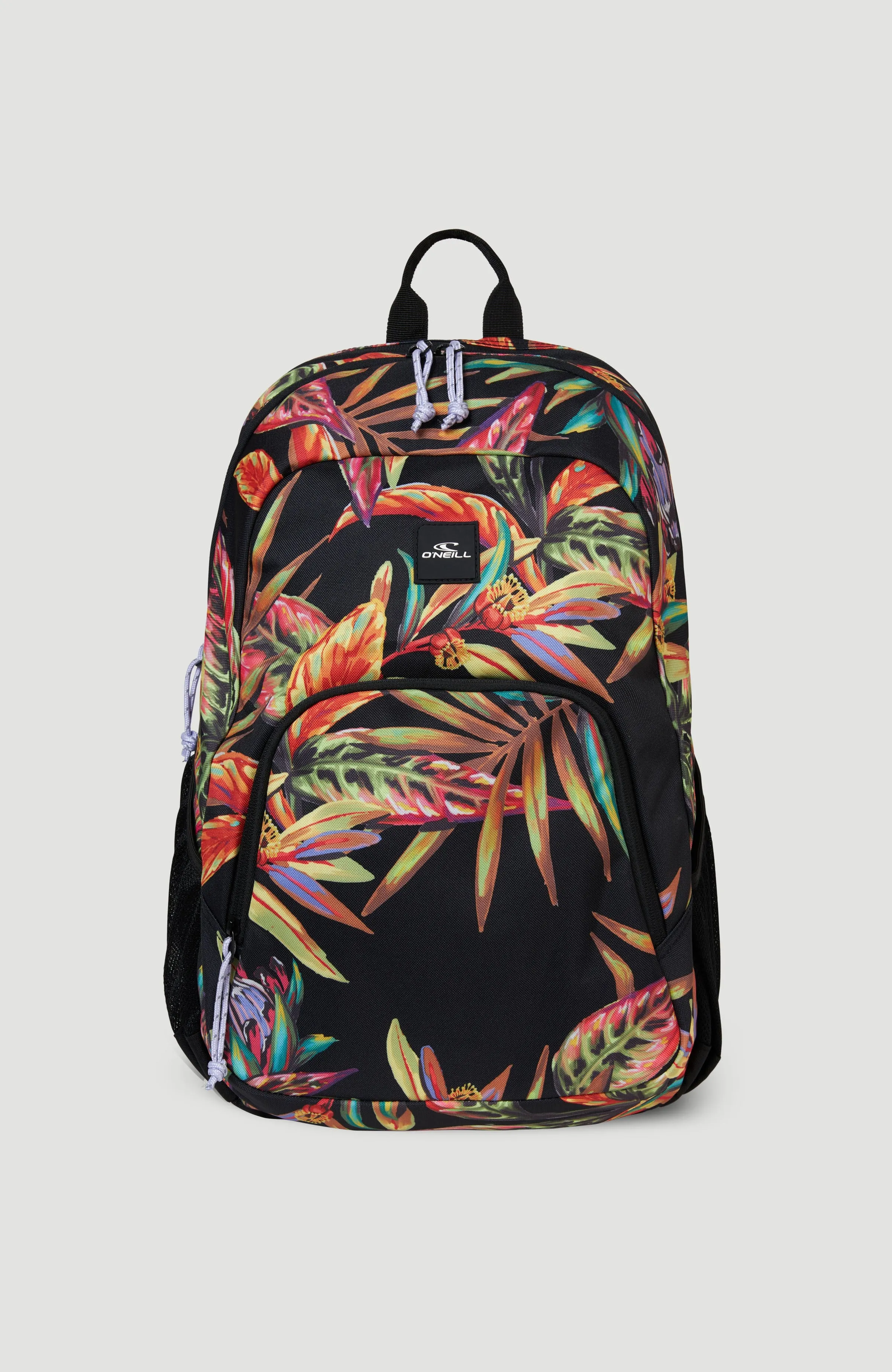 Wedge Backpack | Black Flower