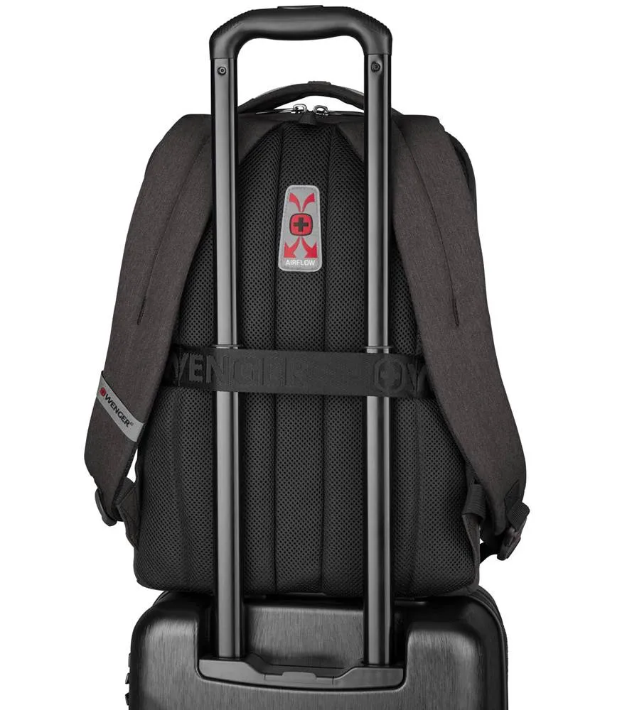 Wenger MX Professional 16" Laptop Backpack - Heather Grey