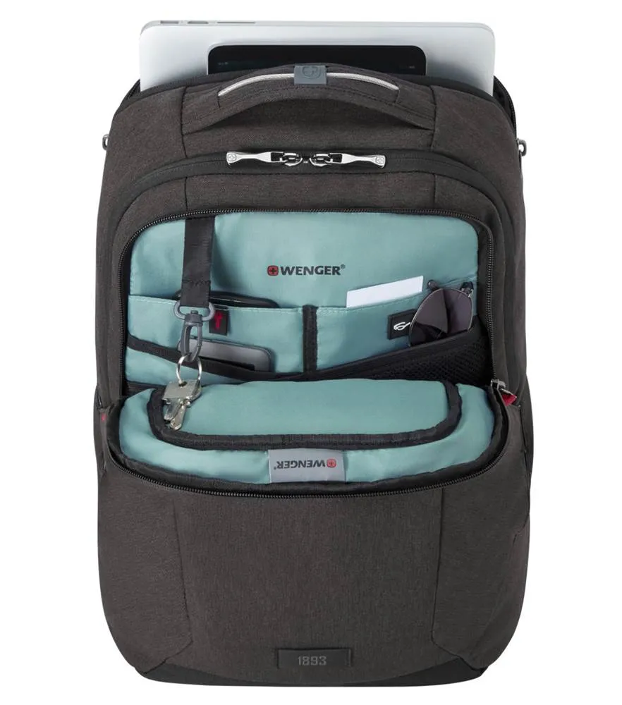 Wenger MX Professional 16" Laptop Backpack - Heather Grey