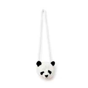 WILD & SOFT Zauberhafter Begleiter: Das magische "Purse Panda" Schultertäschchen! 🐼✨ Behüte deine Schätze mit Stil und Niedlichkeit! 💖