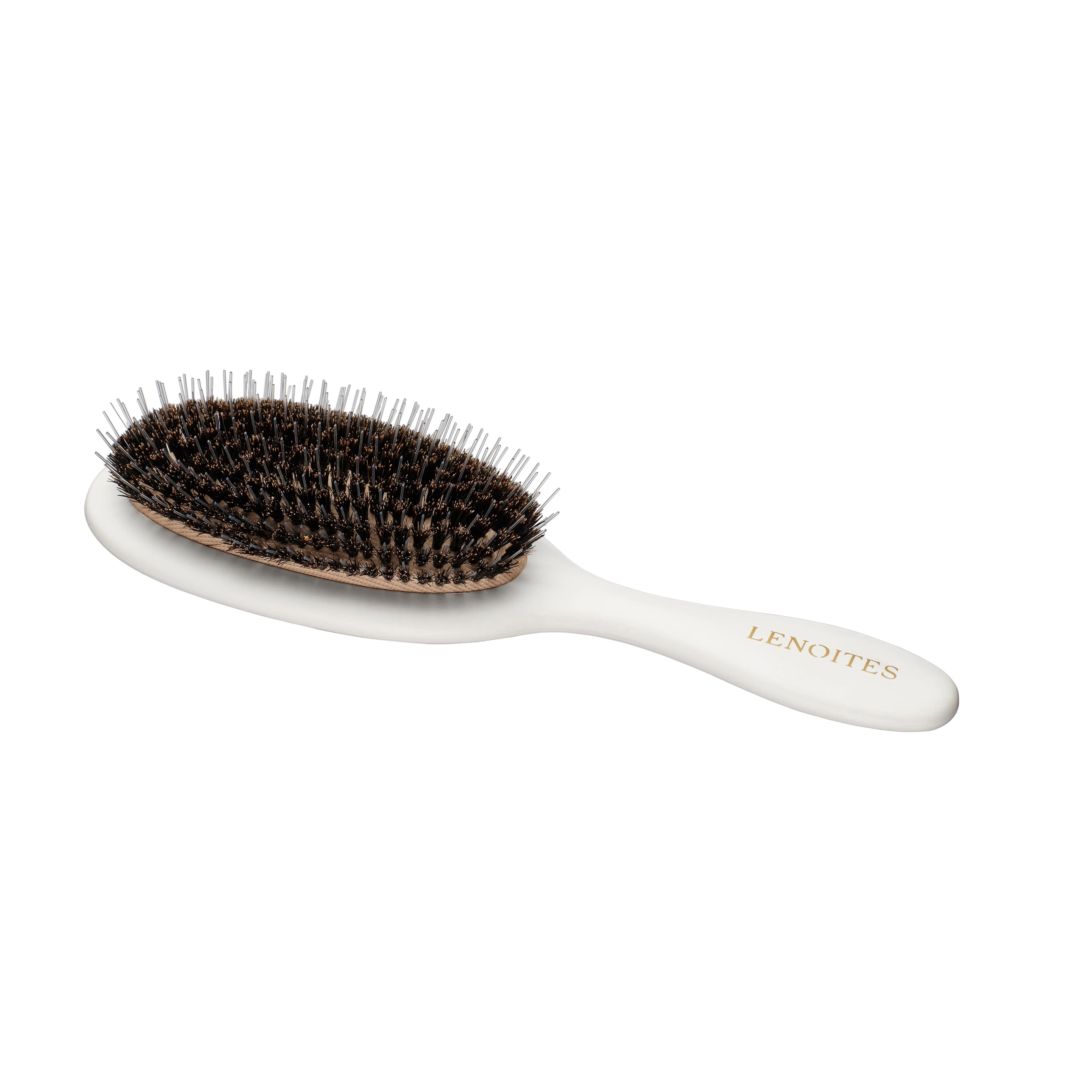 Wild Boar Hair Brush with Cleaning Tool