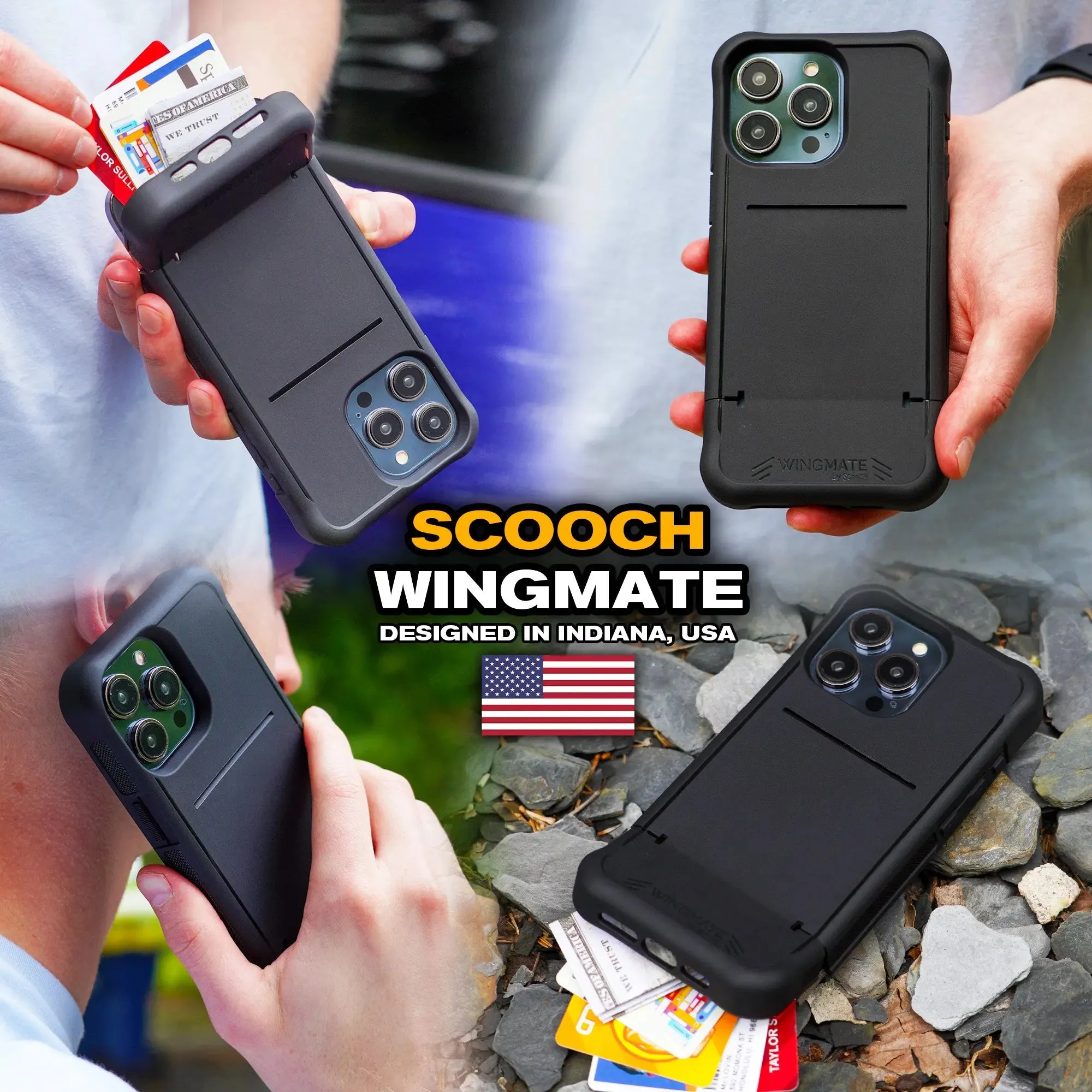 Wingmate Defender Bundle for iPhone 16 Pro Max