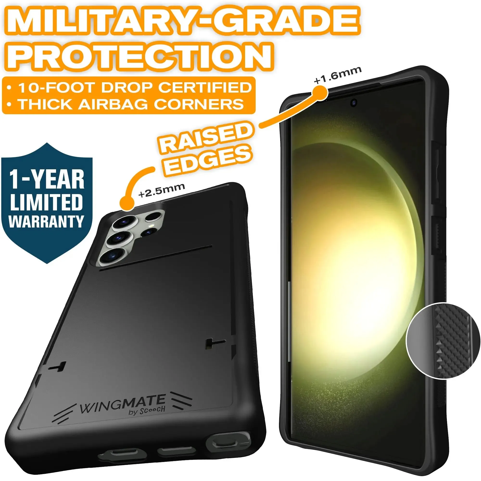 Wingmate Defender Bundle for Samsung Galaxy S24 Ultra