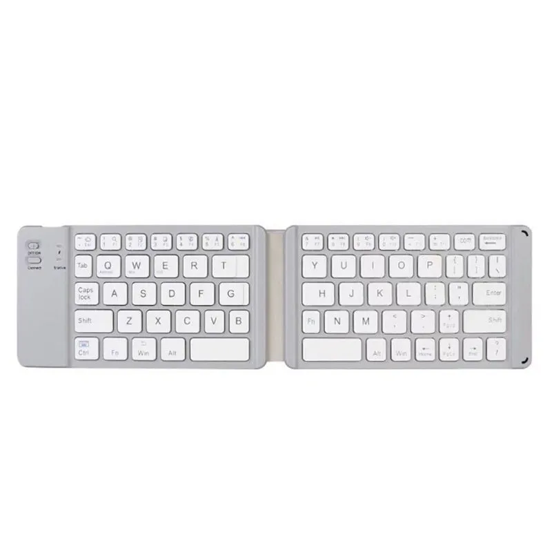 Wireless Folding BT Magnetic Keyboard For Phones & Tablets