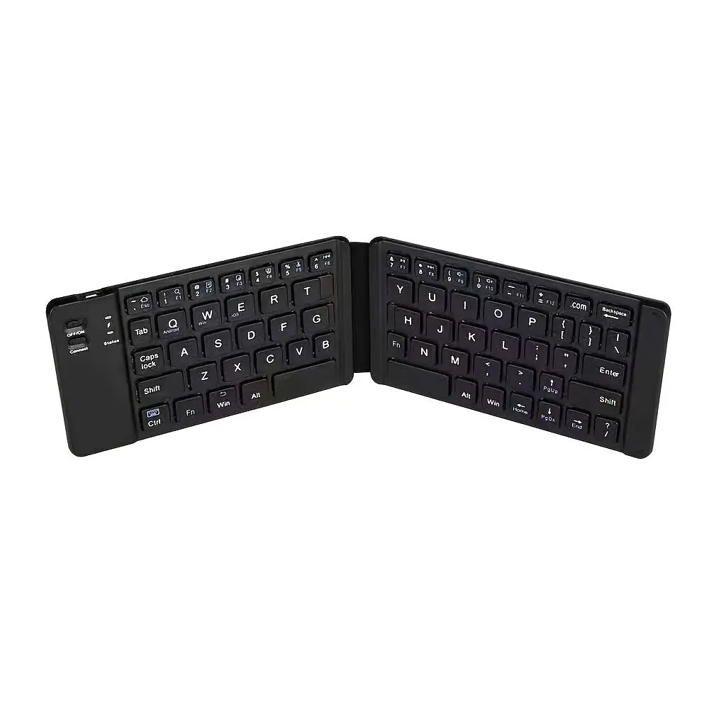 Wireless Folding BT Magnetic Keyboard For Phones & Tablets