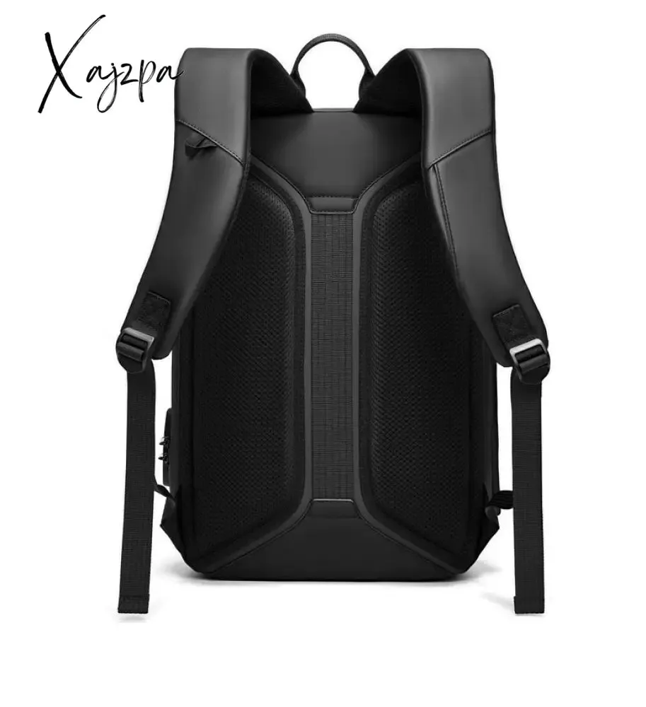 Xajzpa - Men Anti-theft 15.6 Inch Laptop Backpacks USB Waterproof Notebook Bag Schoolbag Sports Travel School Bag Pack Backpack For Male