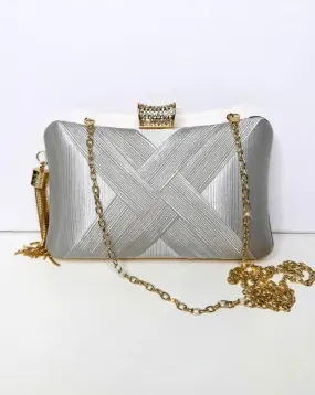 Zion Clutch - Silver